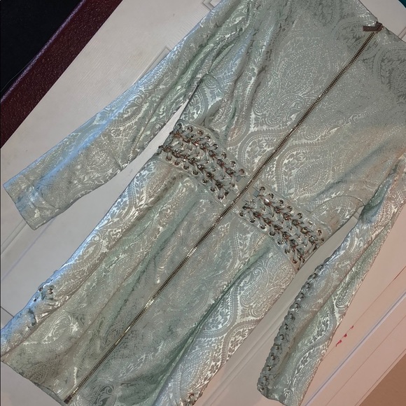 Light turquise dress - Picture 3 of 4